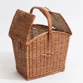 handwoven wicker handmade picnic
